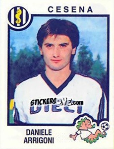 Sticker Daniele Arrigoni - Calciatori 1982-1983 - Panini