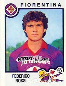 Sticker Federico Rossi - Calciatori 1982-1983 - Panini