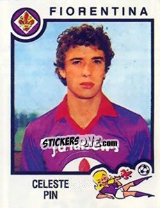 Sticker Celeste Pin - Calciatori 1982-1983 n. 101 - Panini