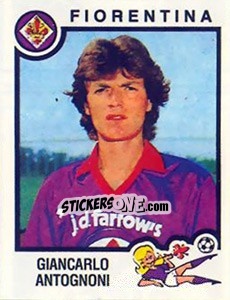 Sticker Giancarlo Antognoni - Calciatori 1982-1983 n. 104 - Panini