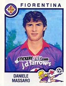 Sticker Daniele Massaro - Calciatori 1982-1983 - Panini