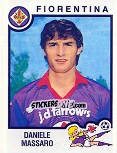 Sticker Daniele Massaro - Calciatori 1982-1983 n. 109 - Panini