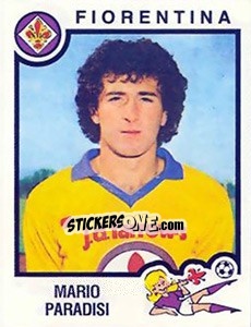 Figurina Mario Paradisi - Calciatori 1982-1983 - Panini