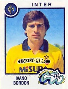 Sticker Ivano Bordon - Calciatori 1982-1983 n. 134 - Panini