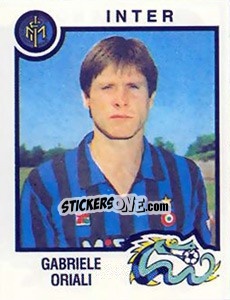 Figurina Gabriele Oriali - Calciatori 1982-1983 - Panini