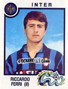 Sticker Riccardo Ferri - Calciatori 1982-1983 n. 149 - Panini