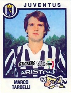 Sticker Marco Tardelli - Calciatori 1982-1983 n. 160 - Panini