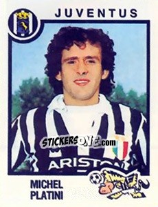Sticker Michel Platini - Calciatori 1982-1983 n. 161 - Panini