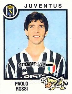 Sticker Paolo Rossi - Calciatori 1982-1983 n. 165 - Panini