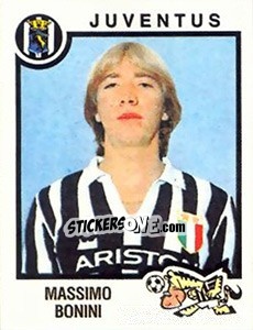 Sticker Massimo Bonini - Calciatori 1982-1983 - Panini