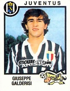 Figurina Giuseppe Galderisi - Calciatori 1982-1983 - Panini