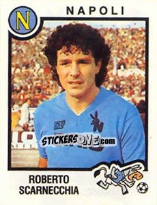 Sticker Roberto Scarnecchia - Calciatori 1982-1983 n. 183 - Panini