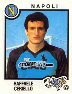 Sticker Raffaele Ceriello - Calciatori 1982-1983 n. 186 - Panini