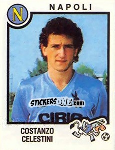 Sticker Costanzo Celestini - Calciatori 1982-1983 - Panini