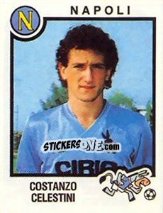 Sticker Costanzo Celestini - Calciatori 1982-1983 n. 189 - Panini