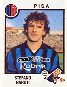 Figurina Stefano Garuti - Calciatori 1982-1983 - Panini