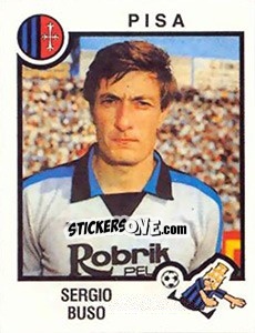 Sticker Sergio Buso - Calciatori 1982-1983 - Panini