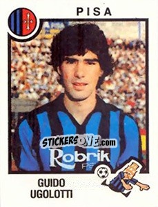 Sticker Guido Ugolotti - Calciatori 1982-1983 - Panini