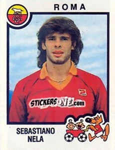Sticker Sebastiano Nela - Calciatori 1982-1983 - Panini