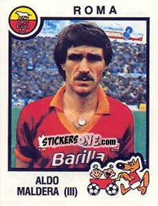 Sticker Aldo Maldera - Calciatori 1982-1983 - Panini