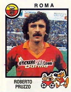 Sticker Roberto Pruzzo - Calciatori 1982-1983 - Panini