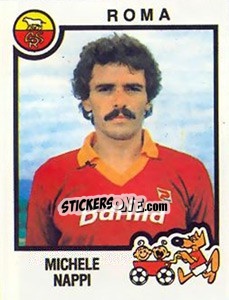 Cromo Michele Nappi - Calciatori 1982-1983 - Panini