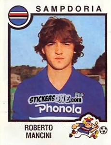 Cromo Roberto Mancini