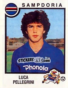 Sticker Luca Pellegrini - Calciatori 1982-1983 n. 244 - Panini