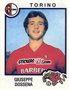Sticker Giuseppe Dossena - Calciatori 1982-1983 n. 255 - Panini