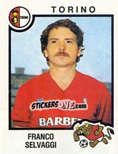 Sticker Franco Selvaggi - Calciatori 1982-1983 n. 260 - Panini