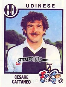 Sticker Cesare Cattaneo - Calciatori 1982-1983 - Panini