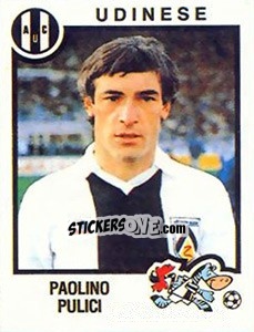 Sticker Paolino Pulici - Calciatori 1982-1983 - Panini