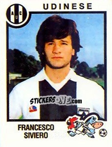 Sticker Francesco Siviero - Calciatori 1982-1983 - Panini