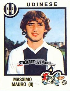 Sticker Massimo Mauro - Calciatori 1982-1983 - Panini