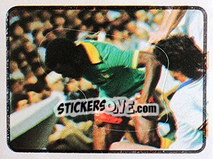 Sticker Italia - Camerun 1-1 - Calciatori 1982-1983 - Panini
