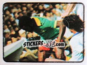 Sticker Italia - Camerun 1-1