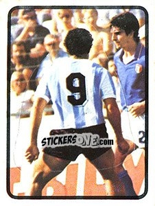 Sticker Italia - Argentina 2-1