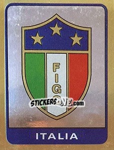 Sticker Scudetto Italia - Calciatori 1982-1983 - Panini