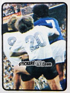 Sticker Italia - Germania Ovest 3-1 - Calciatori 1982-1983 - Panini