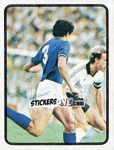 Sticker Italia - Germania Ovest 3-1 - Calciatori 1982-1983 - Panini