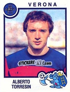 Sticker Alberto Torresin - Calciatori 1982-1983 - Panini