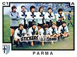 Sticker Squadra Parma - Calciatori 1982-1983 - Panini