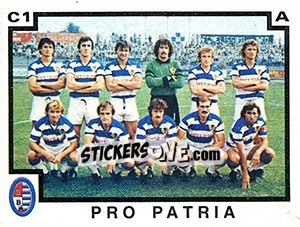 Sticker Squadra Pro Patria - Calciatori 1982-1983 n. 423 - Panini