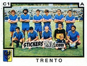 Sticker Squadra Trento