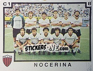 Sticker Squadra Nocerina - Calciatori 1982-1983 n. 519 - Panini