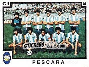 Sticker Squadra Pescara - Calciatori 1982-1983 n. 530 - Panini