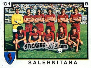 Figurina Squadra Salernitana - Calciatori 1982-1983 - Panini