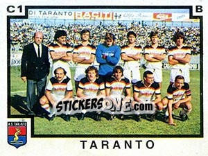 Sticker Squadra Taranto