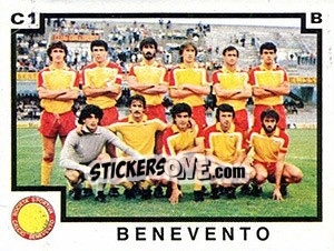 Figurina Squadra Benevento