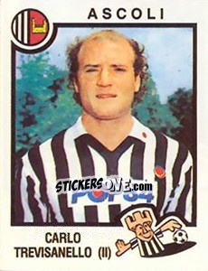 Cromo Carlo Trevisanello - Calciatori 1982-1983 - Panini